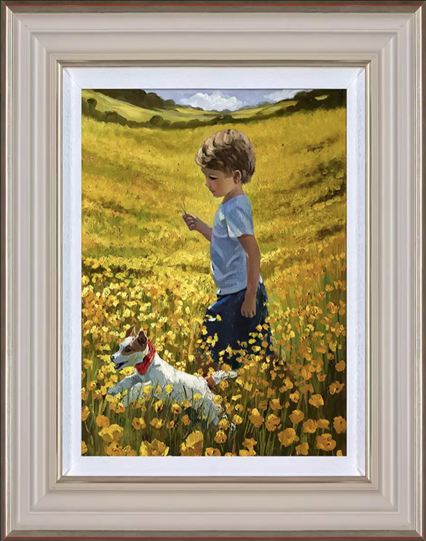 Fields of Gold by Sherree Valentine Daines - Framed Limited Edition on Canvas